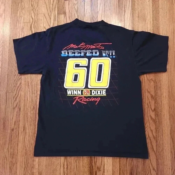 Nascar Mark Martin Vintage Tshirt Mens Size Large 90s 1997 - Picture 3 of 5